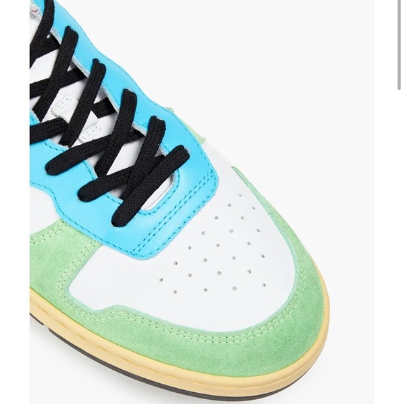 SOLD Re/done 80s Basketball Shoes in rainbow coloured genuine leather - Picture 6 of 7